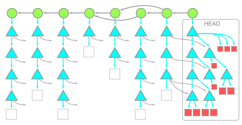 blobless clone data organizaion