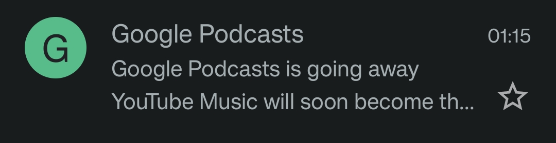 google podcast killed